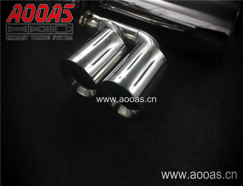 Car Accessories Stainless Catback Exhaust System For Ford Focus St