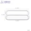 Lingerie Accessories Metal Bra Accessories Sharp Teeth Bra Slider Adjuster
