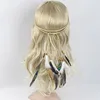 Wholesale Hair Accessories Girls Bohemia Braided Suede Headband With Feather Girls Hair Belts