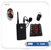 2.4G mini earhook Digital wireless audio tour guide system,two presenter / one way / one or tow transmitters wireless tour guide