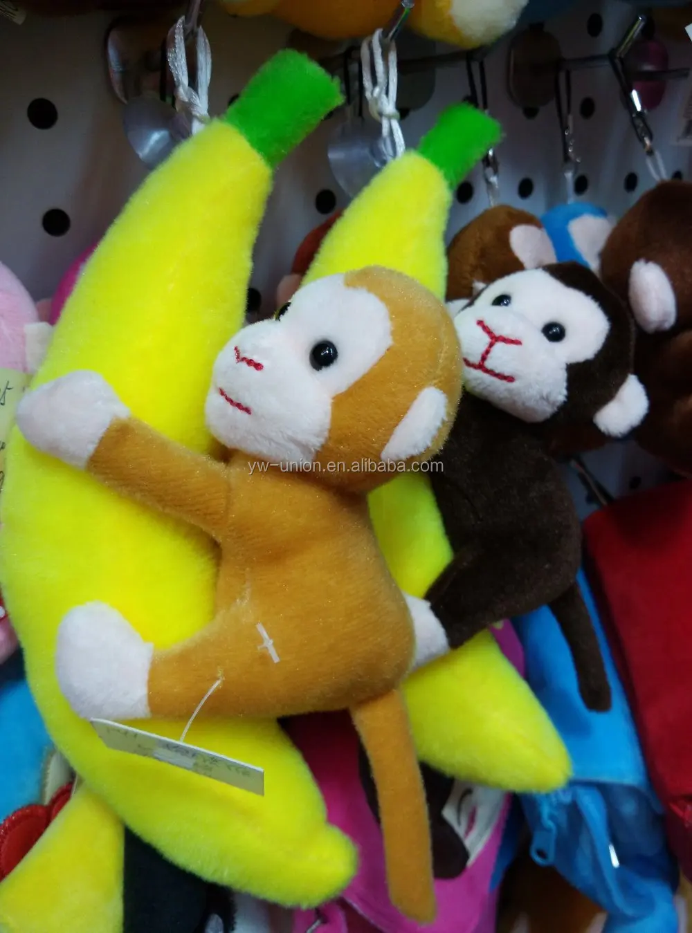 Monkey Keychain Custom Keychain/plush Toy Keyring/stuffed Monkey Keychain Toy Buy Cute Plush