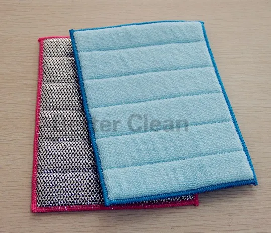 Dish Plate Scrubber Cleaning Pad Sponge 