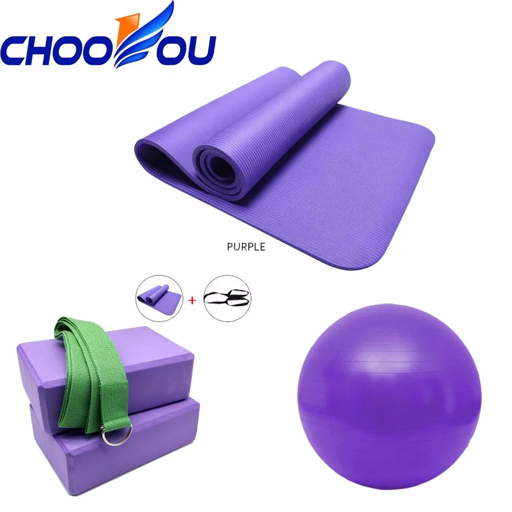 Go Active Yoga Accessories Set Includes 2 Yoga Blocks 1 Non Slip Mat 1