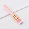 pink flat head brush single brush private label professional