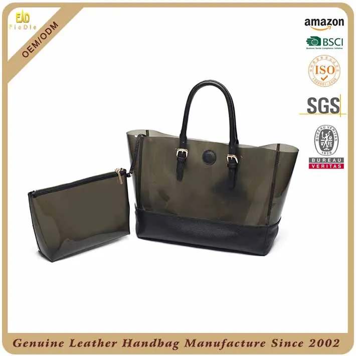 S608 B2669 2017 Authentic Dropship Handbag Fashion Clear Pvc With S608 B2669 2017 Authentic Dropship Handbag Fashion Clear Pvc With Leather Bag Which Summer Women Ping