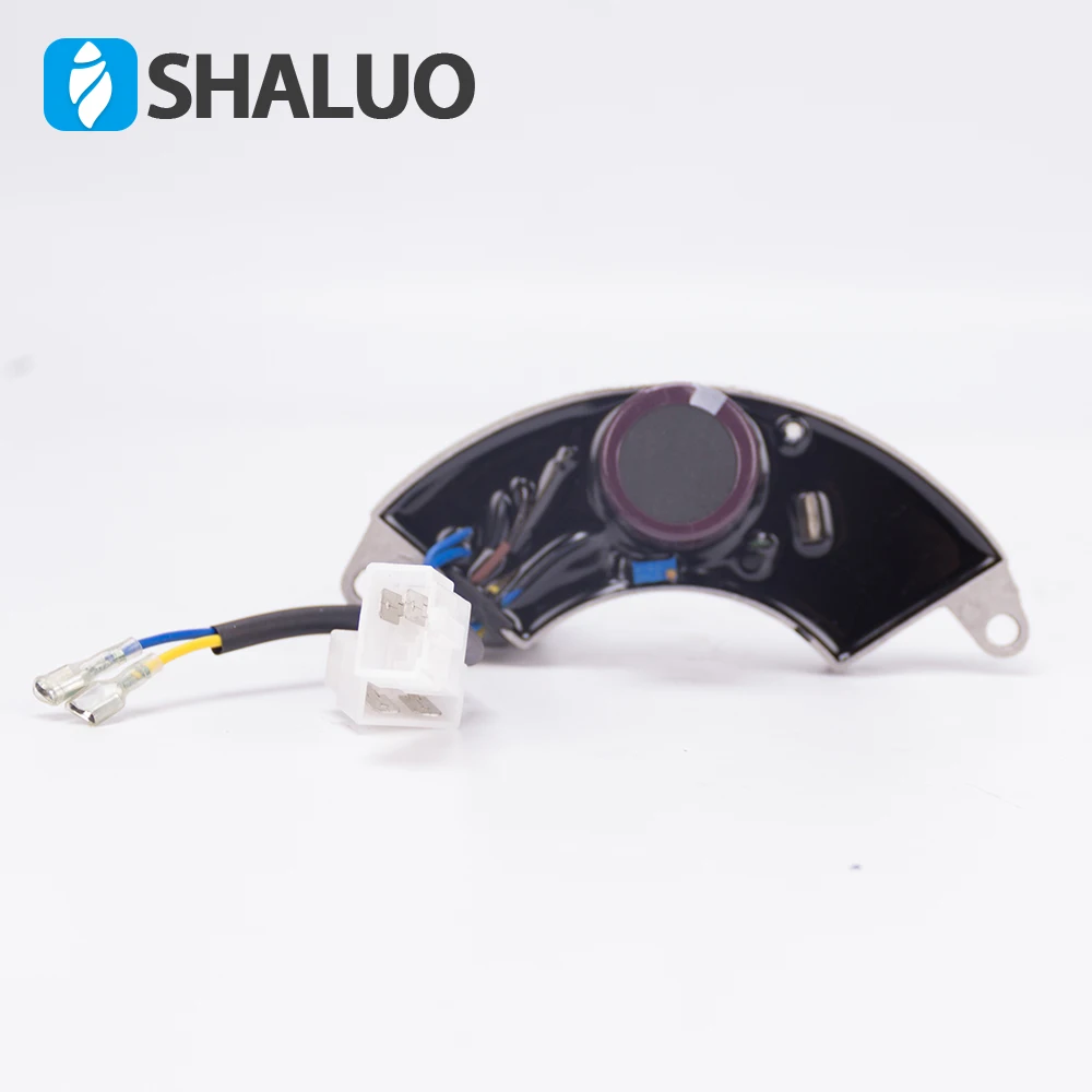 Nuevo Regulador de voltaje automático trifásico 5kw 188 AVR accesorios de generador de gasolina caja de aluminio estabilizador de voltaje