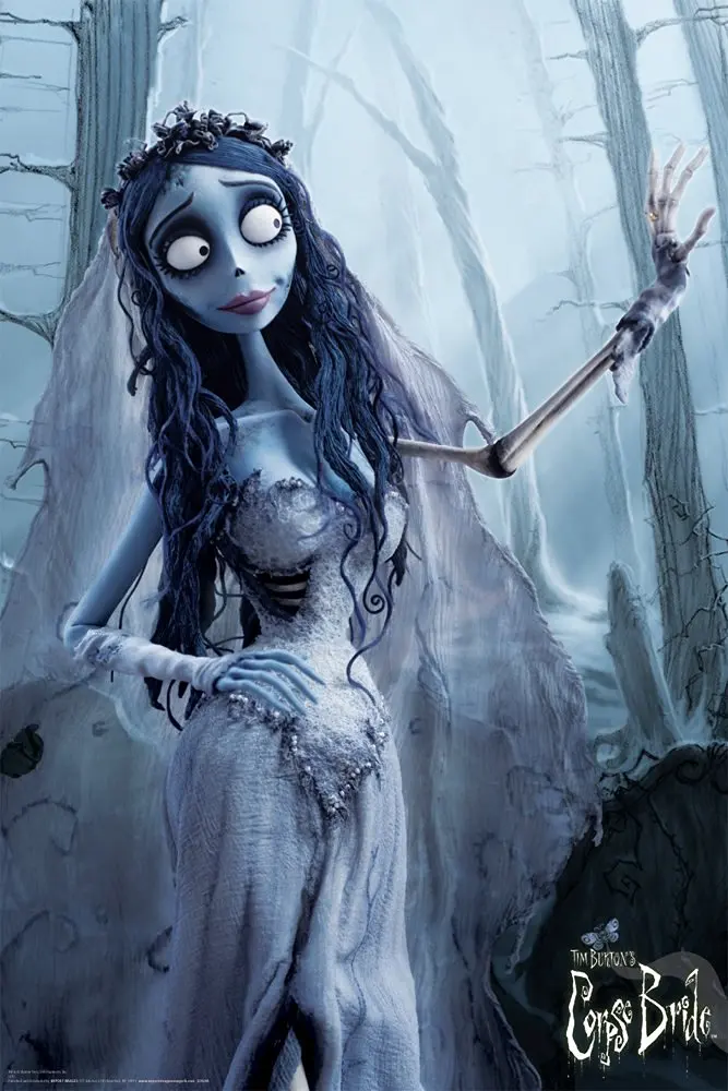 7.49. Corpse Bride Emily Cult Classic Animated Fantasy Childrens Movie Film...