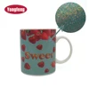 Factory Wholesale Cheap 2019 Novelty Ceramic Flash Powder Printed Mug