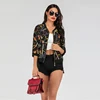 Fashion new design plus size summer ladies printed women jacket