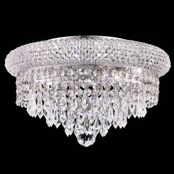 wholesale classical small crystal ceiling lamp bedroom flush mount decorative lighting