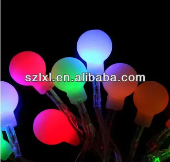 Flashing Rainbow Round Ball Led Fairy Lights String For Christmas Flashing Rainbow Round Ball Led Fairy Lights String For Christmas Xmax Tree