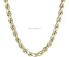 Men's 14k Yellow Gold 5.5mm Hollow Rope Chain Necklace for Men in Dongguan