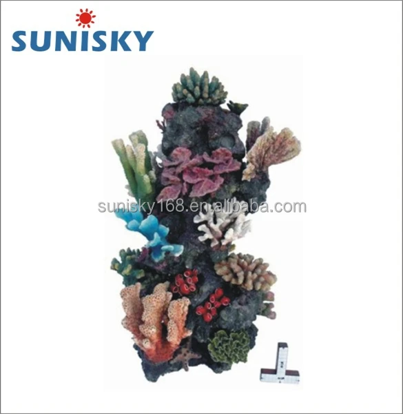 Aquarium Polyresin Coral Decoration Large Artificial Coral For