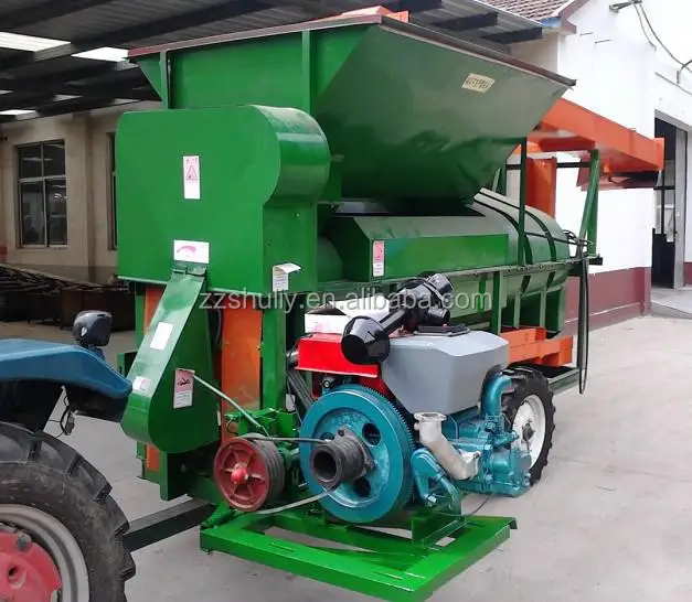 Mobile Diesel Corn Seed Removing Machine Maize Shelling Machines For ...