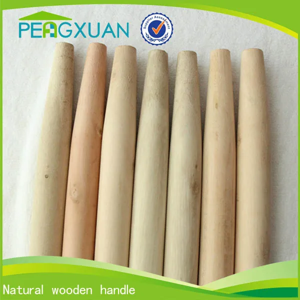 Factory Wholesale Price Round Natural Wooden Tapered Dowels For Shovel