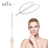 eye face body care threads pdo thread double needle fish bone molding with sharp needle cannula