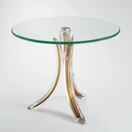 3毫米-12毫米钢化圆形斜面咖啡桌玻璃顶部