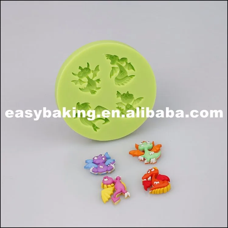 Little Dinosaurs Fondant Silicone Molds for cake decorating ES-1007