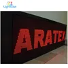 outdoor double sided led sign p10 single red color message/text double faces/two faces