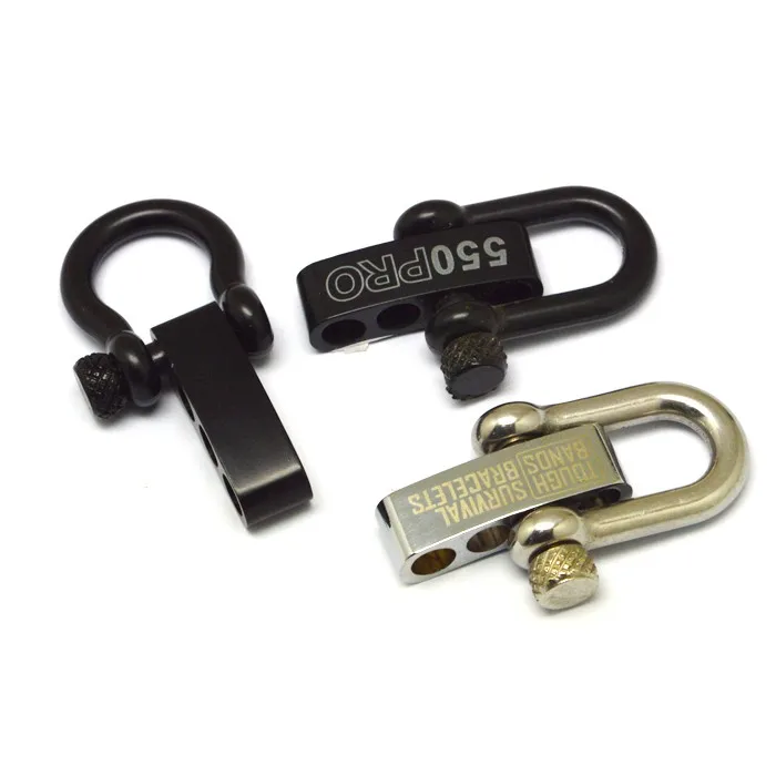 High Quality Stainless Steel Paracord Clasp/survival Bracelet Stainless