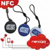 custom printing qr code epoxy waterproof washable nfc tag made by PET PVC