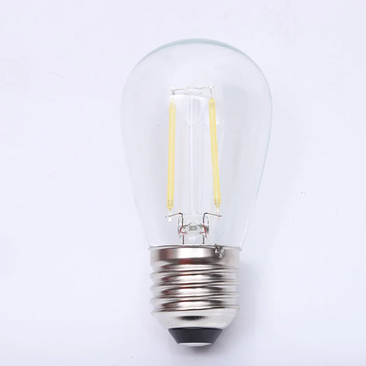 glass globe bulb Waterproof ST45 E27 Led Filament Bulb Replacement Lamp Use For outdoor and indoor lighting