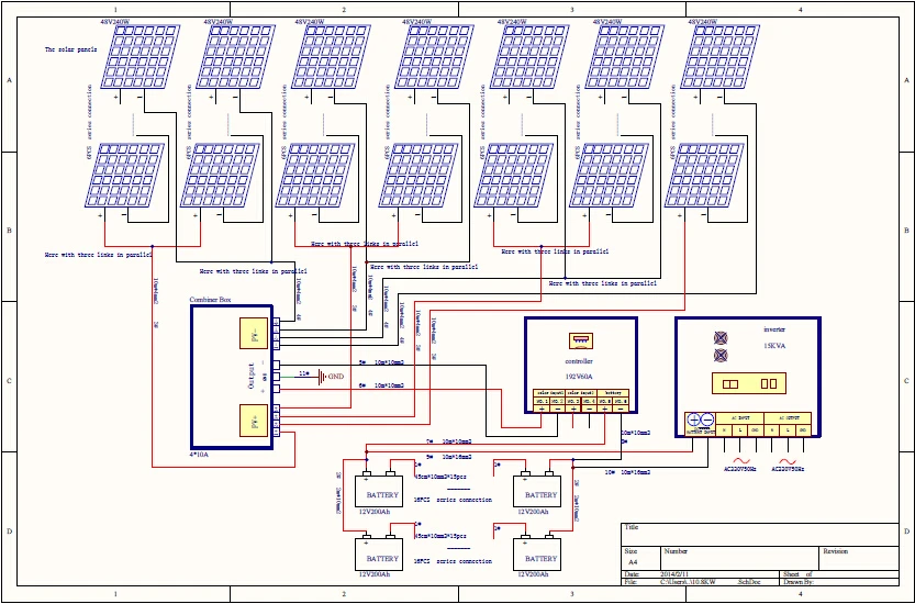 Daily Generating 100 Kwh Off Grid Solar Panel System For Farm - Buy Off ...