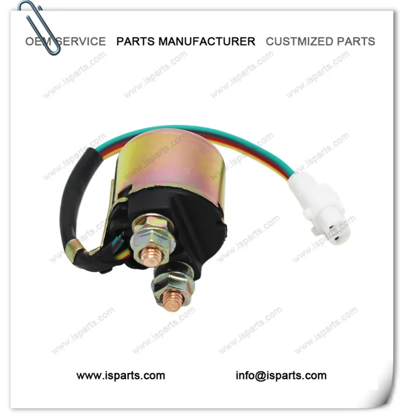 Motorcycle Parts Engine Solenoid Relay Starting Motor - Buy 12v Starter
