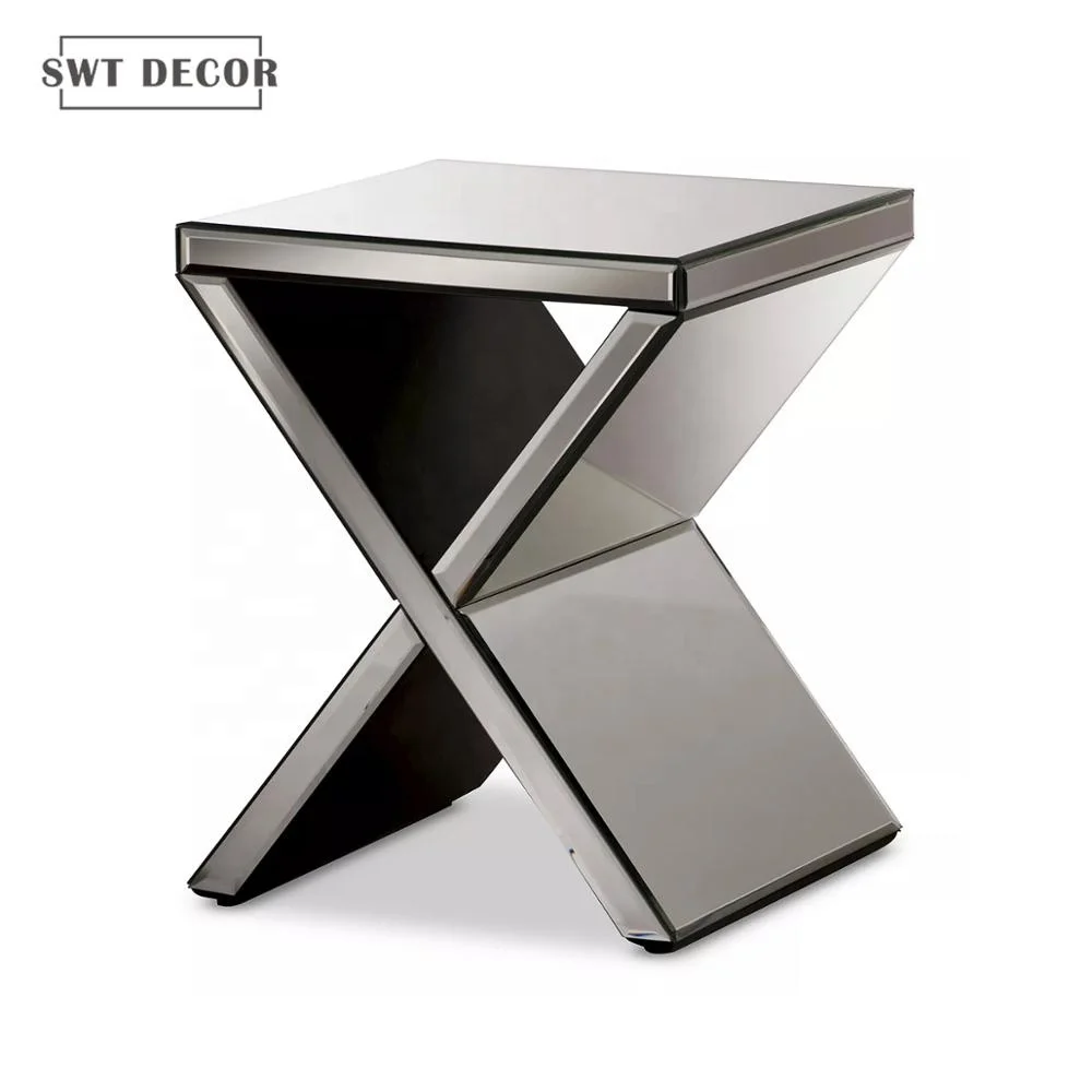 Swt Livingroom Mirrored Furniture Modern And Contemporary Hollywood