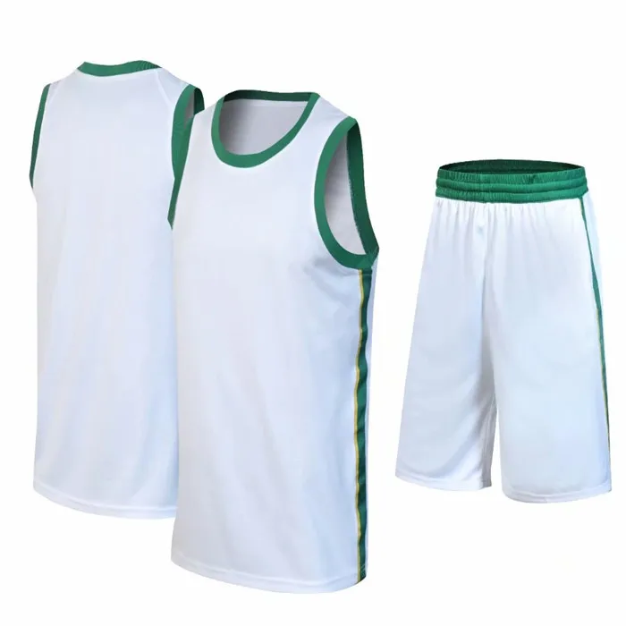 Youth basketball uniforms breathable custom shirts shorts Set  jersey design yellow basketball