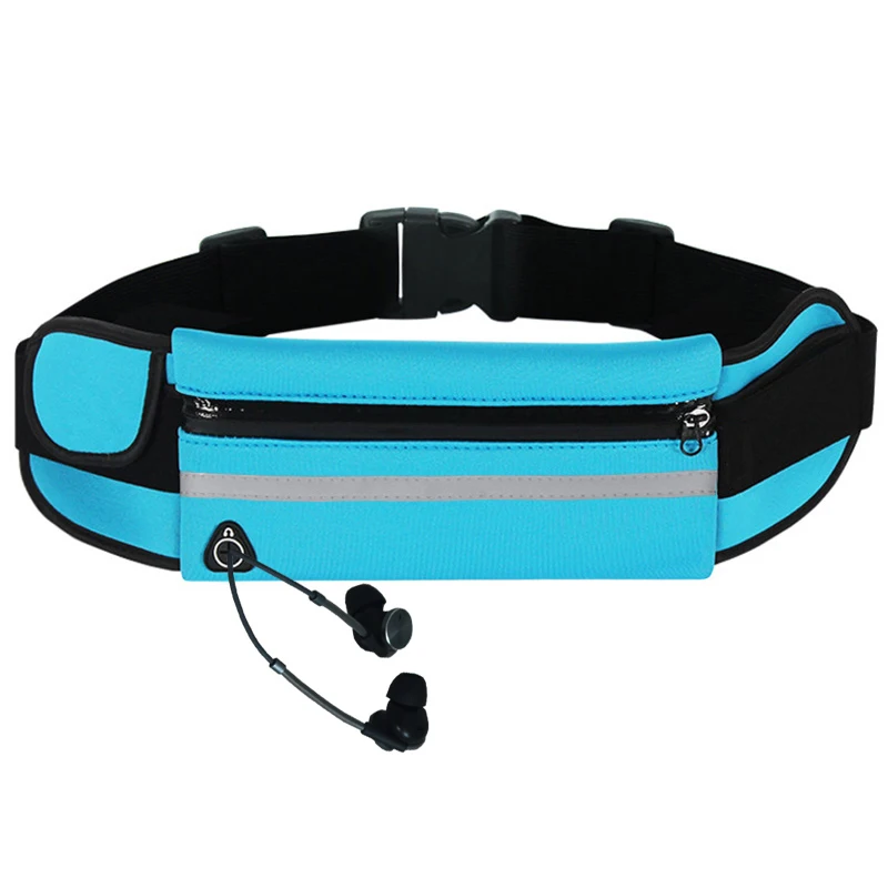 In Stock Customize Waterproof Reflective Waist Bag Fanny Pack Running Belt