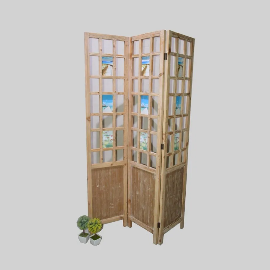 Chinese Wooden Frame Folding Screen Room Divider 3 Panels Product On Chinese Wooden Frame Folding Screen Room Divider 3 Panels Product On