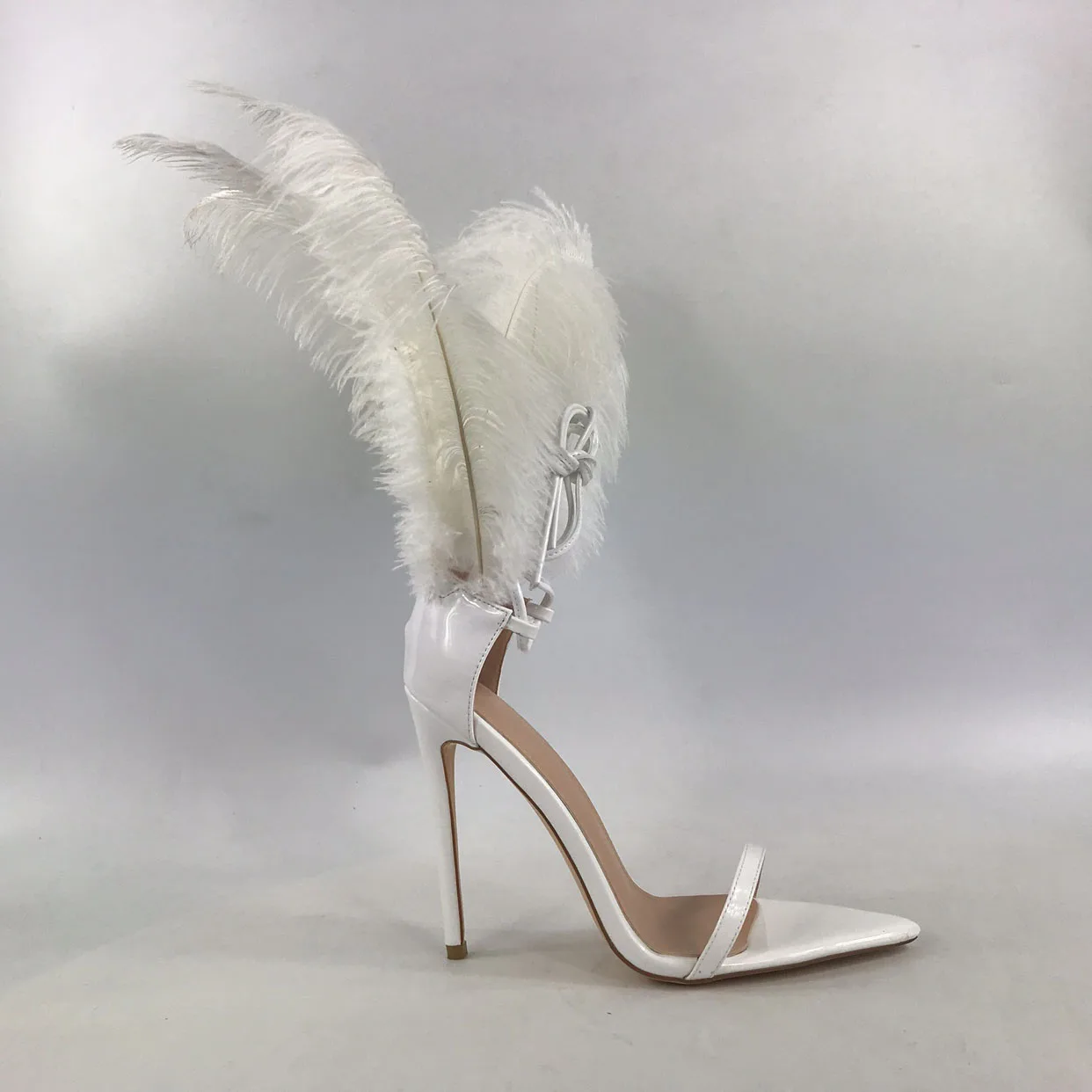 feather heels