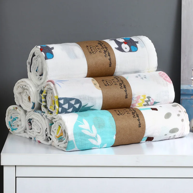double layer muslin blanket