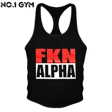 New FKN Muscle Tank Top Gym Vest Bodybuilding Clothing 100 cotton M 2XL Drop shipping