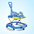 2016 New Baby Walker Car Anti roll over Multifunctional Baby Stroller Music Toys Plate Baby Walk