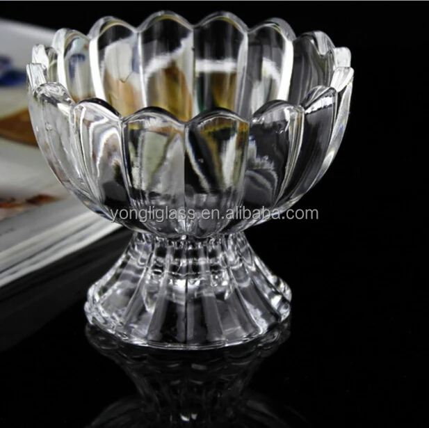 Ice Cream Glass, Glass Ice Cream Sundae Cups/ Ice Cream glass cups Rreezer Container
