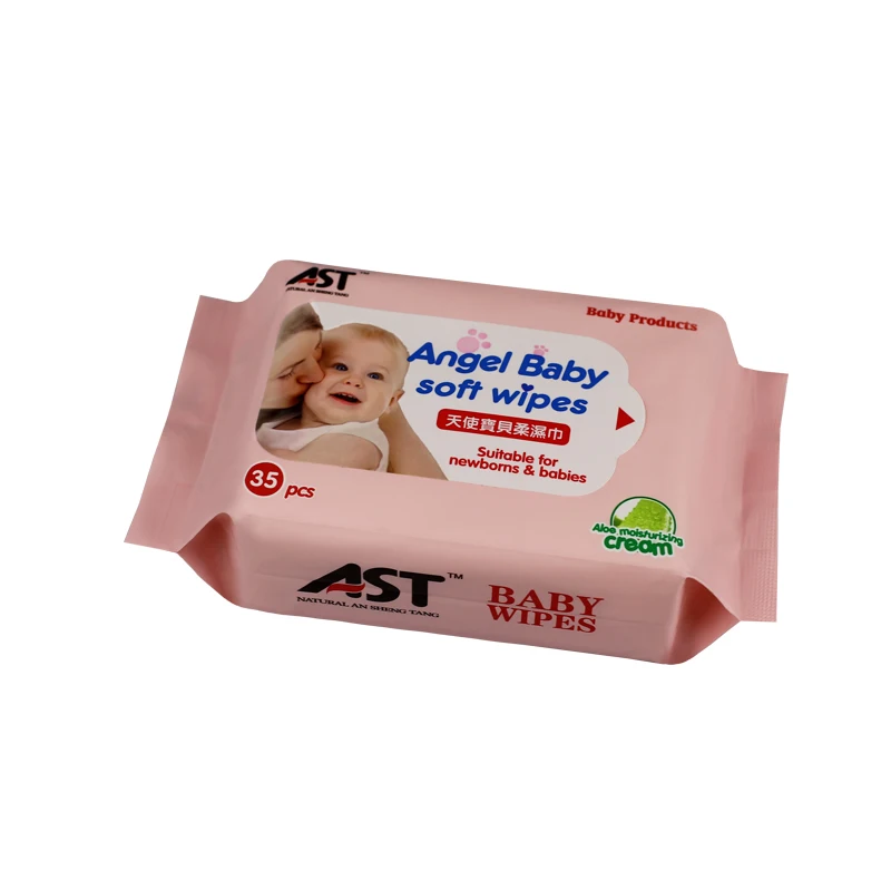 Small Packing Economic Baby Wipes 