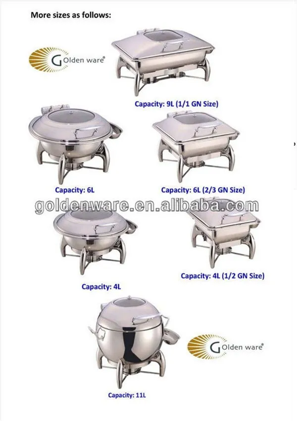 Gw60bgl 6l The Most Popular Special Buffet Container Chafing Dish