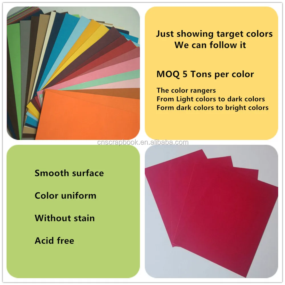 Different Thick Colors Paper Notebook Paper - Buy Thick Colors Paper ...