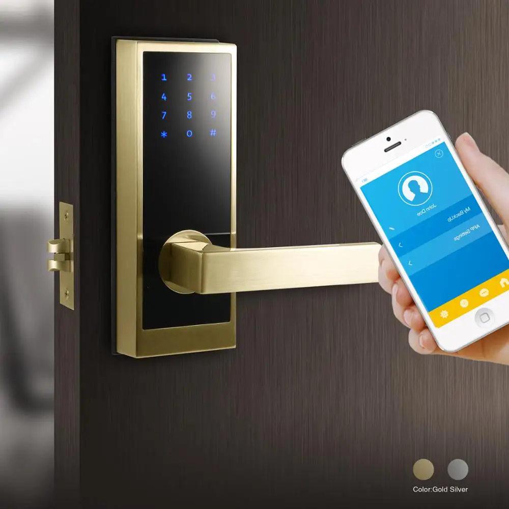 Touch Keypad Smart Door Lock Doors Handles Locks For Home Hotel