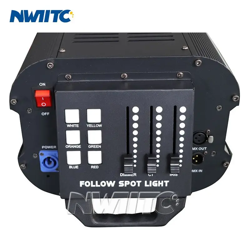 O-7 Factory Directly Sale Theatre Concert Pro Light 330w Led Follow Spot Stand Stage Lights
