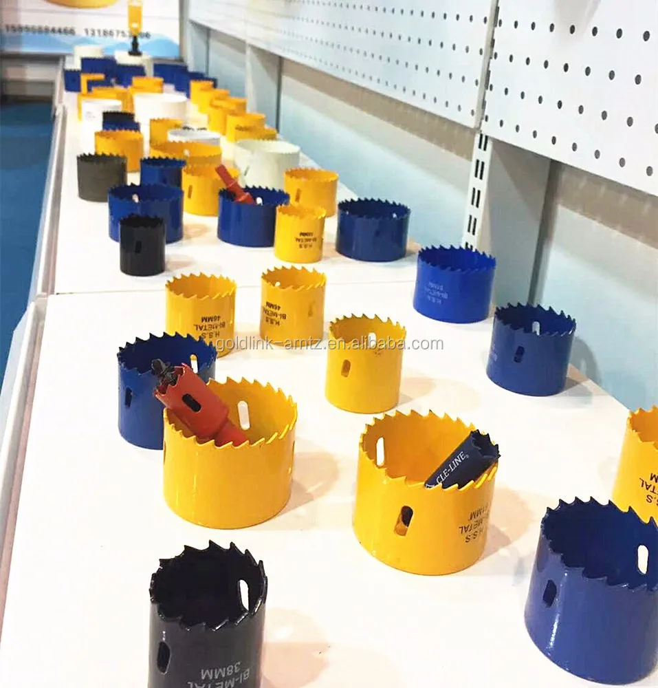 Hss Bimetal Hole Saw Blade For Metal Drilling Buy Hole Saw,Bimetal