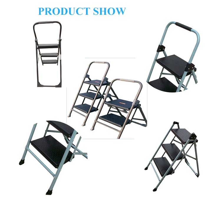 my folding home use heavy duty durable steel step stool ladder