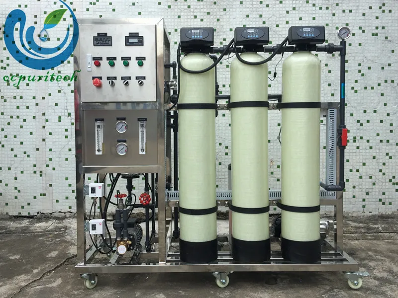FRP water Tank with 800GPD RO water purifier