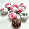 Yunnan organic tea Rose Flavor Ripe Tea fermentation Compressed puer tuo cha