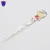 ACAC custom cute legenday design thin bookmark metal with etching technique