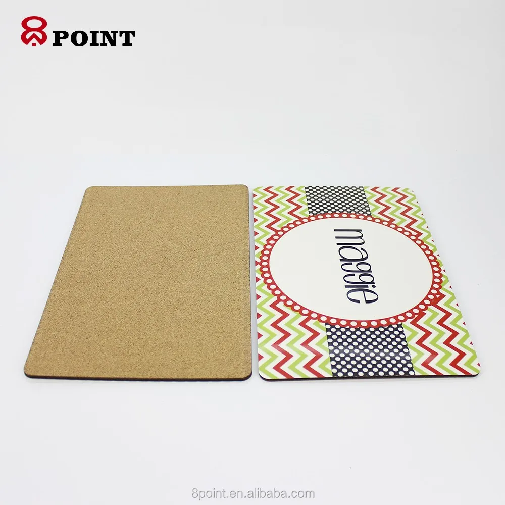 Sublimation Mdf A4 Sized Cork Backed Custom Photo Placemats Buy Cork Backed Custom Photo