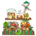 Handmade Doll House Furniture Miniatura Diy Doll Houses Miniature Dollhouse Wooden Toys For Children Grownups Birthday