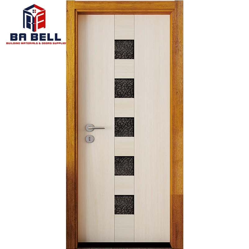 Modern Bangladesh Pvc Toilet Door Mdf Pvc Bathroom Plastic Interior